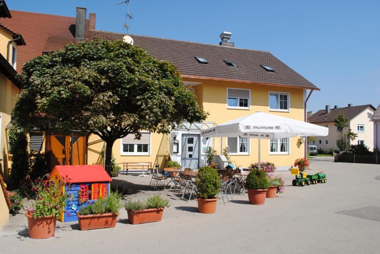 Landgasthof Adler Aislingen Exterior foto